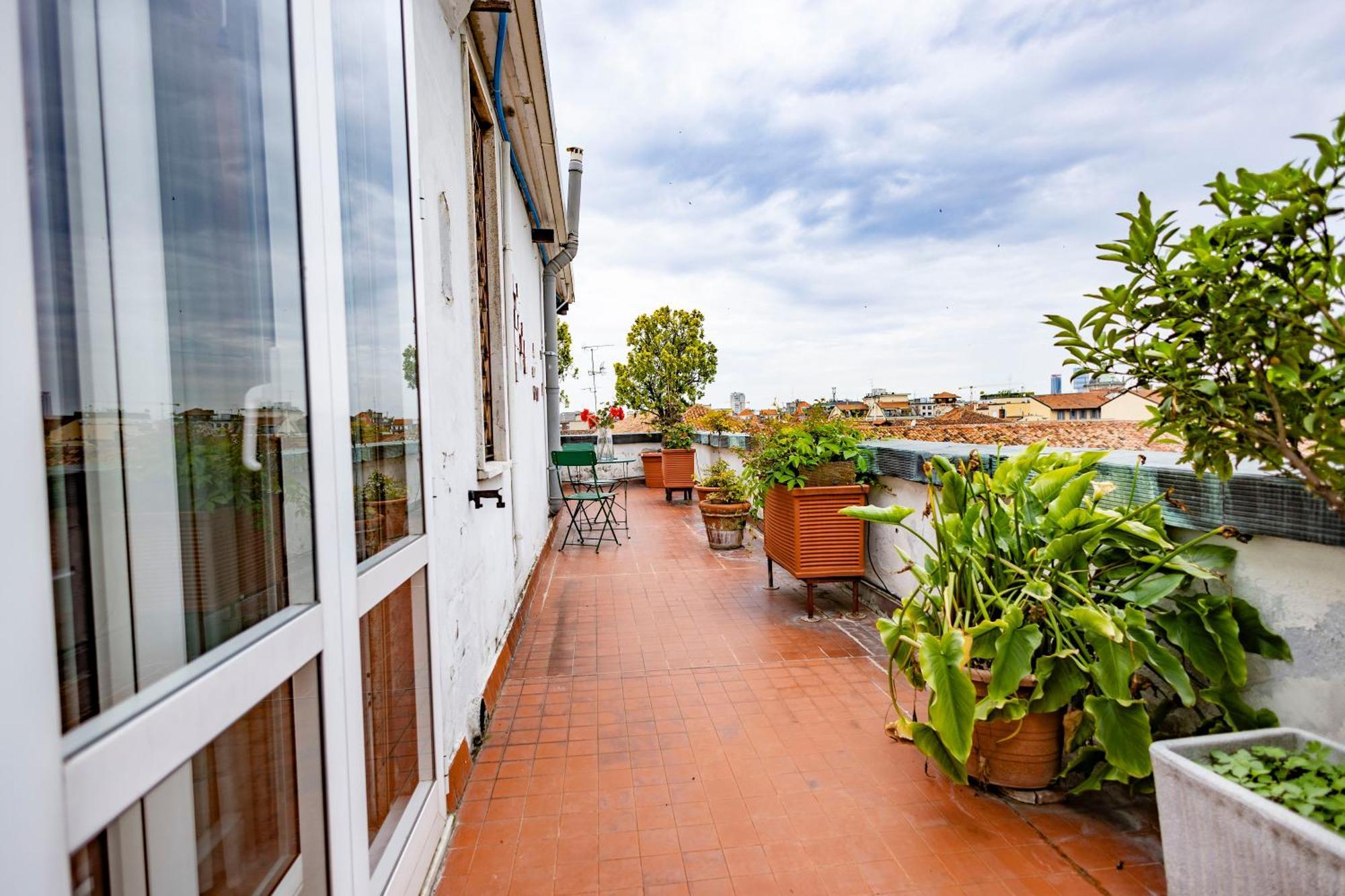 Ferienwohnung Corso Italia Attic In Milan By 101Flats Exterior foto